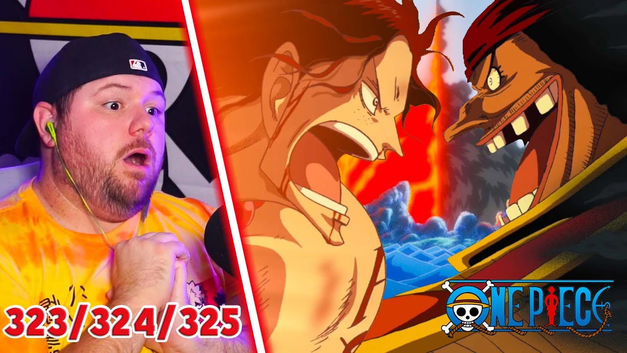 Ace Vs Blackbeard One Piece Reaction Episode 323 324 325 Youtube