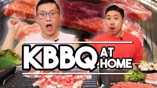 Testing out the Cusimax SMOKELESS KBBQ GRILL - KBBQ Mukbang