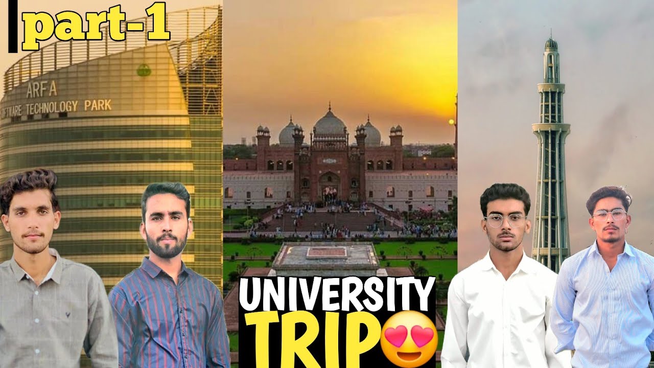 "Lahore Trip Vlog 🇵🇰 | University Friends Exploring Arfa Tower, Badshahi Mosque & Minar-e-Pakistan"