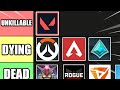 Which hero shooter dies next tier list