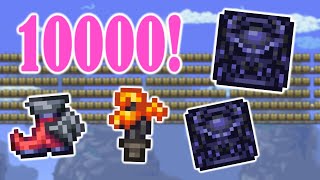Opening 10,000 Of The NEW Obsidian Crates From Terraria 1.4!