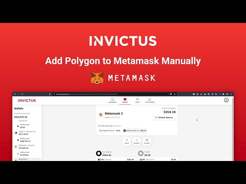 Tutorial - Add Polygon Network to your Metamask Wallet