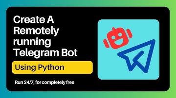 Make a Telegram bot using python and run it remotely 24/7 on replit and uptimerobot under 17 minutes