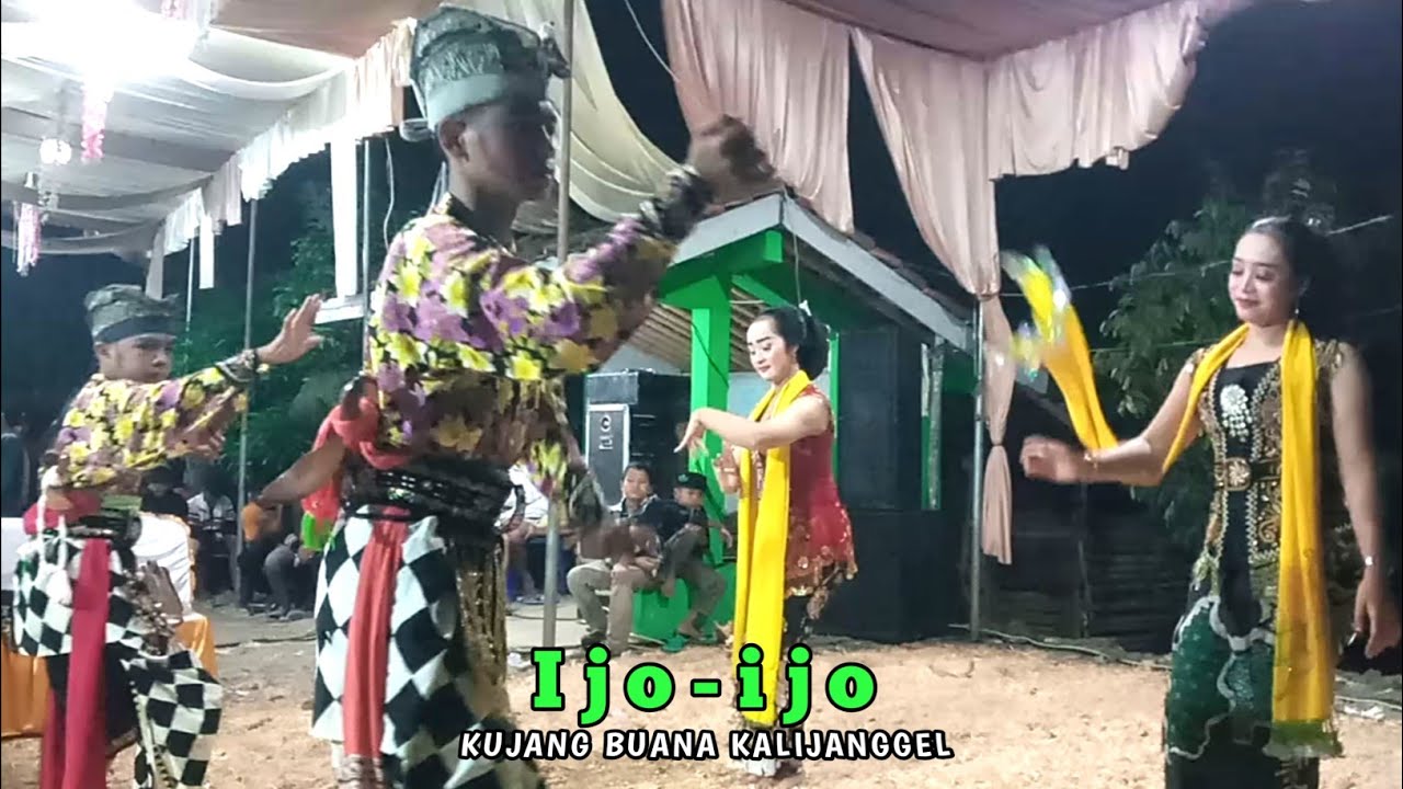 TARI LENGGER IJO IJO nya SENI TARI KUJANG BUANA KALIJANGGEL LANCAR WADASLINTANG