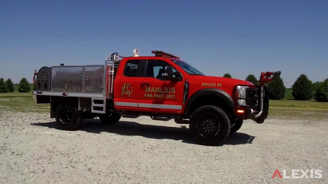 MANLIUS FIRE PROTECTION DISTRICT ALEXIS UTILITY BRUSH TRUCK SK887