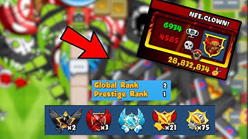 How I Destroyed The #1 Ranked PRO Player Twice... (Bloons TD Battles)