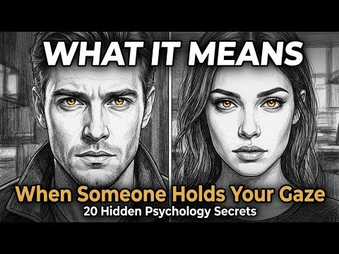 20 Ways What It Means When Someone Holds Your Gaze | Psychology Of Love