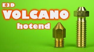 UPGRADE your CR-10 with an E3D VOLCANO hotend || Print with 1.2mm nozzles!