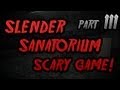 Scary Games - Slender Sanatorium w/ Reactions & Facecam Attempt 3