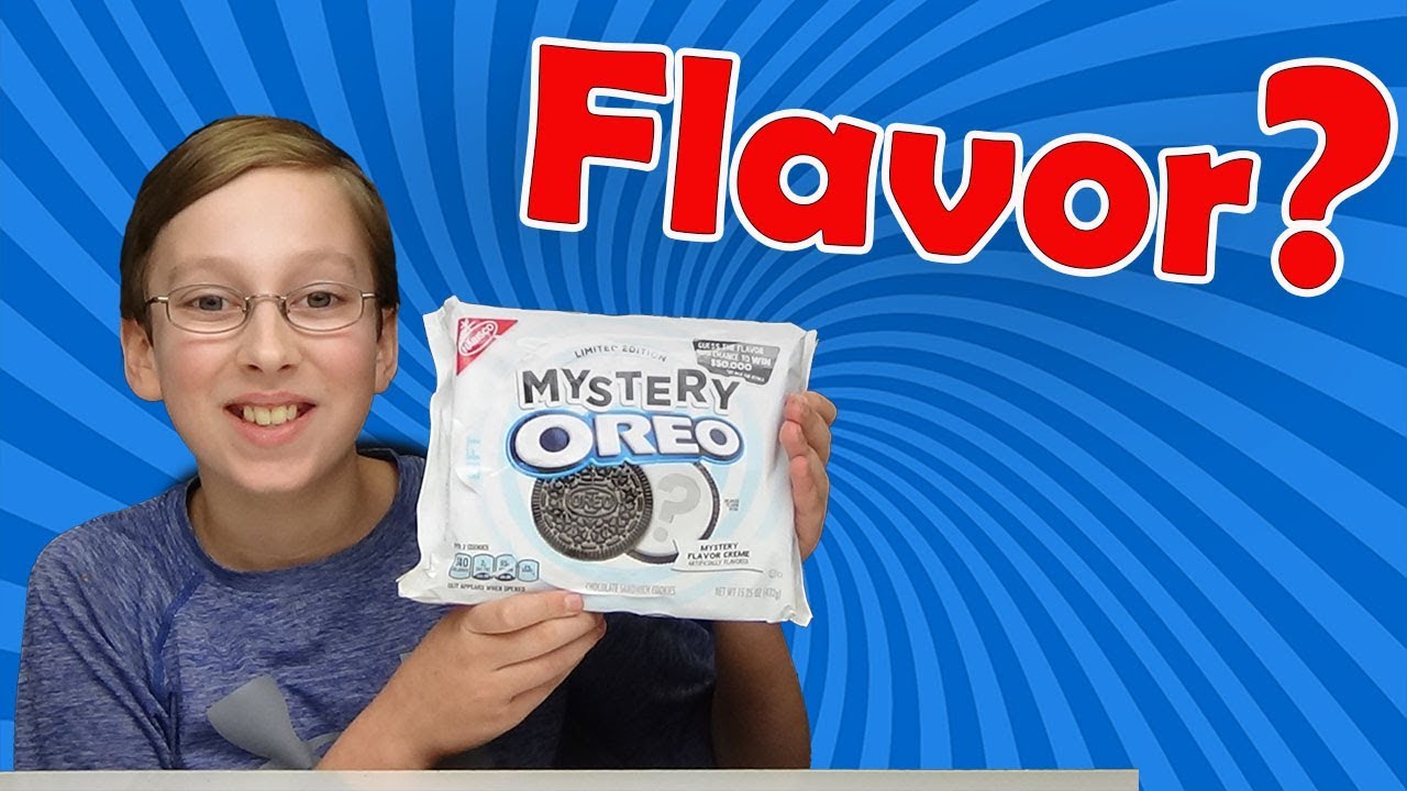 Mystery Flavor Oreo Cookies Taste Test Food Review Collintv - roblox gold mining simulator collintv gaming youtube