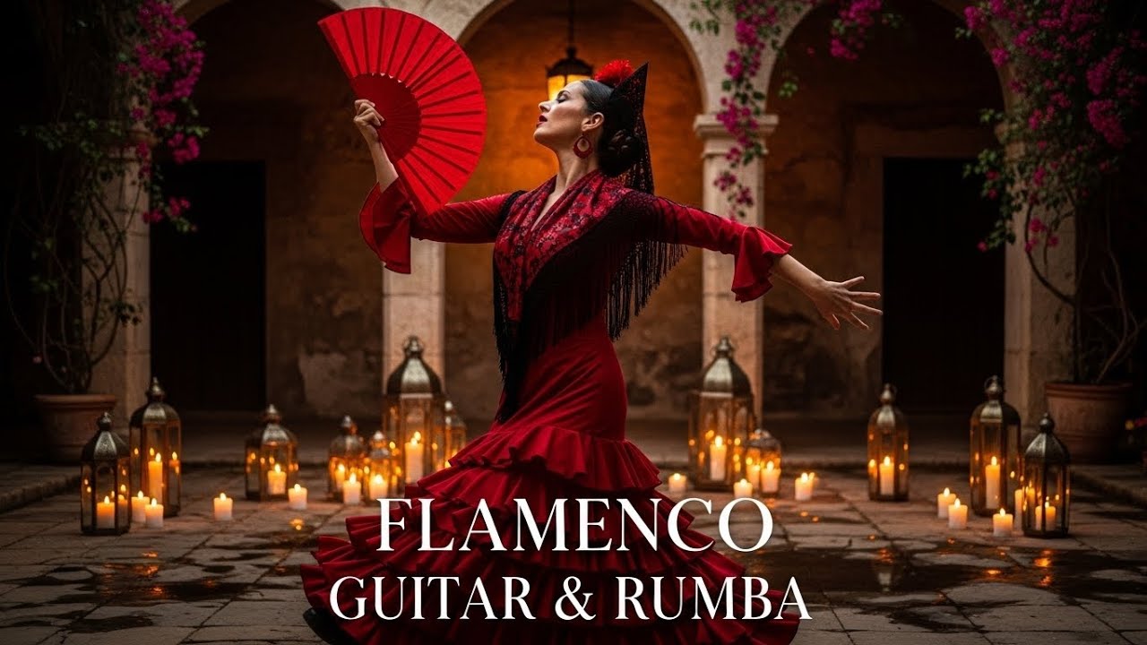 Gentle and Romantic Flamenco Guitar Music for Stress Free Evenings
