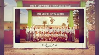 Hari masa putih abu abu kelas XII IPA 1. SMAN1 PEDAMARAN
