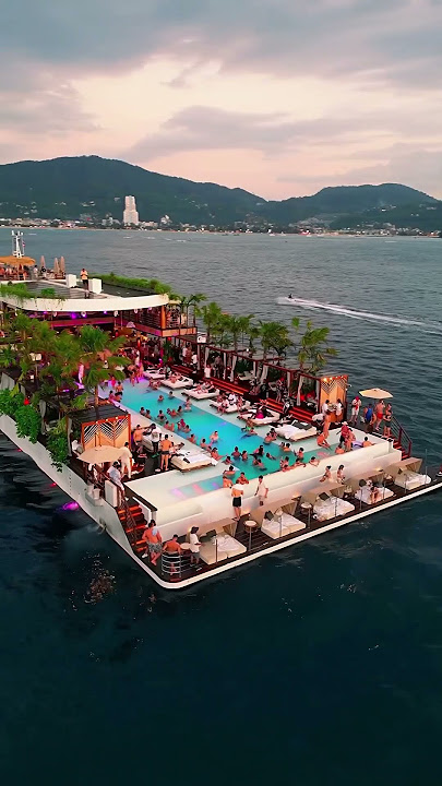 Yona Beach Club 🌴 Phuket , Thailand 🇹🇭 #thailand #phuket #party #boatparty