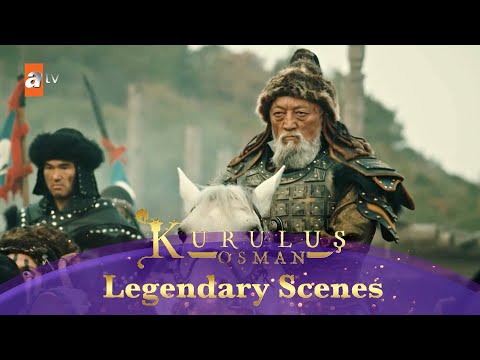 Kurulus Osman Urdu | Legendary Scenes - 31 | Geyhatu Kayi qabeele mein.