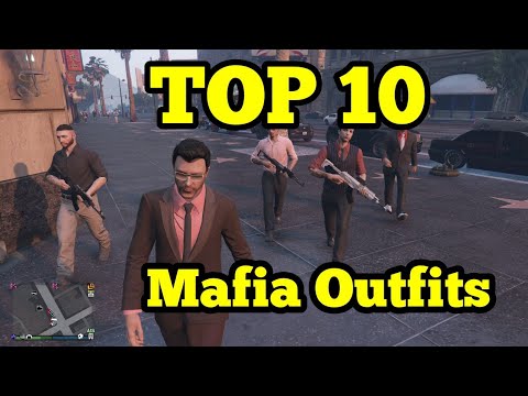 Top 10- GTA Mafia Outfits 2018 - YouTube