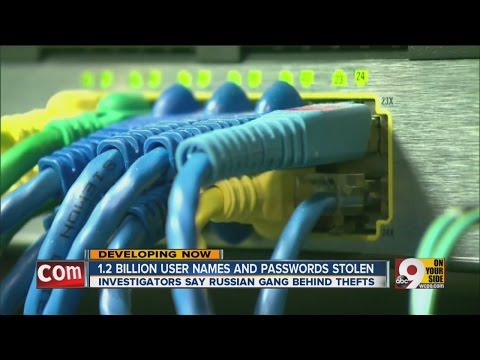 1.2 billion user names and passwords stolen