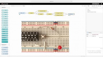 Raspberry Pi Node-Red Simulate Push On Push Off Switch