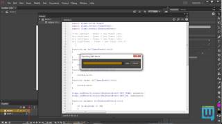 15-Animating Using keyboard and Enter_Frame - Mobile Apps Tutorials Adobe Flash CC -WzTechno