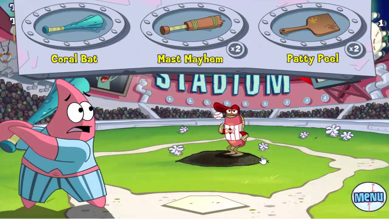 Impariamo l'Inglese Con SpongeBob Gioca A Baseball YouTube