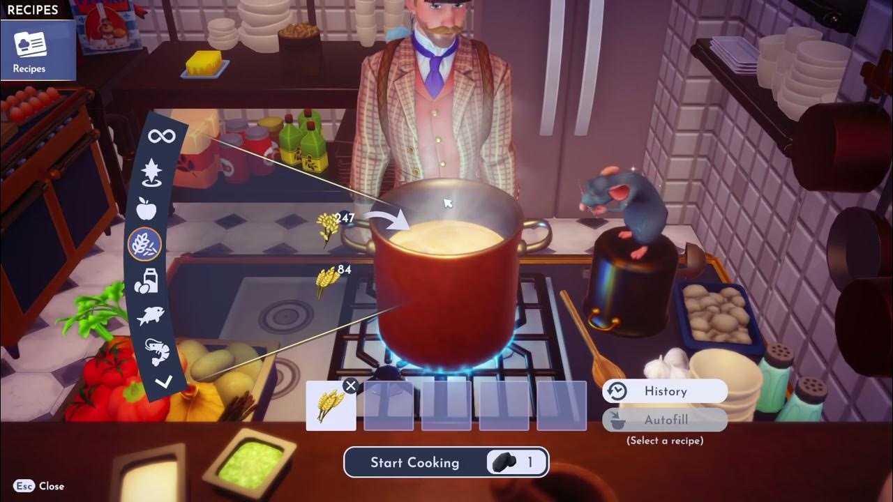 How to Make Pasta with Herbs in Disney Dreamlight Valley - YouTube