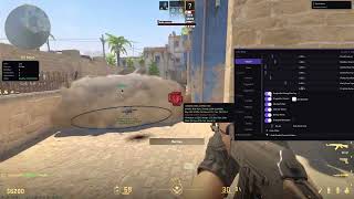 Cs2 dma anti flash, flash check, smoke check