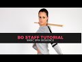 bo staff spinning for beginners | Chloe Bruce Tutorial