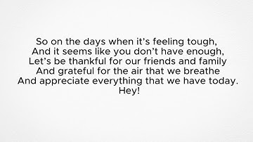 Thankful with intro by juicebox jukebox