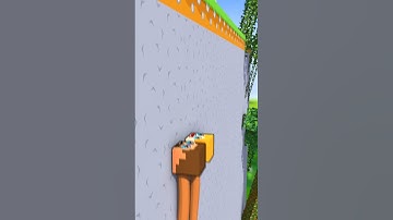 Crawl or fall for life???!!! - Alex and Steve Adventures #minecraft #shorts