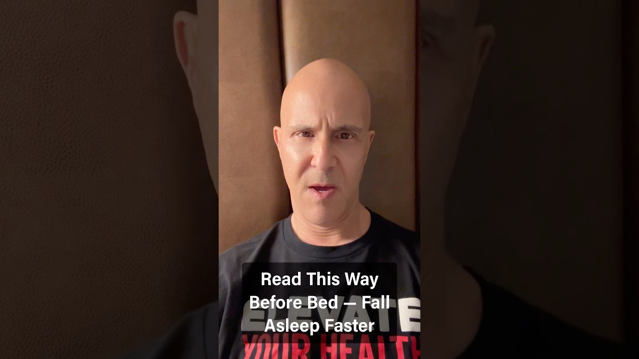 Read This Way Before Bed — Fall Asleep Faster! #drmandell #bed #sleep
