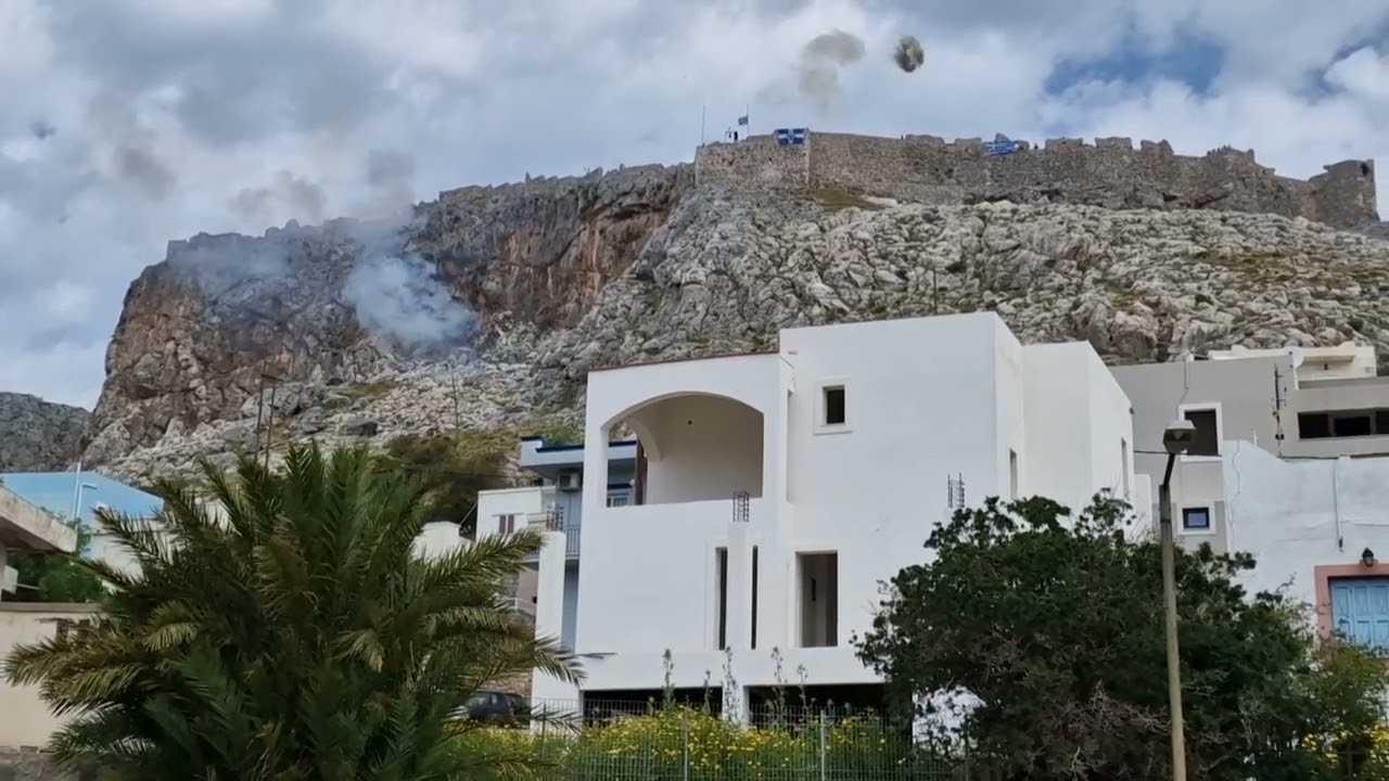 ΔΥΝΑΜΙΤΕΣ 💣🔥💣🔥💣🔥2023 ΑΠΌ ΤΟ ΚΆΣΤΡΟ ΤΗΣ ΧΩΡΑΣ ΚΑΛΎΜΝΟΥ‼️