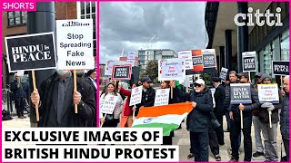 British Hindus protest The Guardian's fake news against India & Hindus