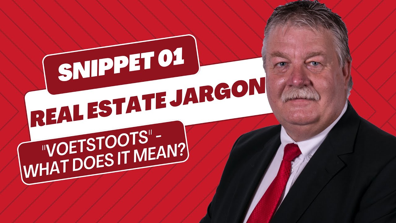Voetstoots Clause, Immovable Property, Real Estate Jargon, Snippet 01 PropertyTime - Team Leon