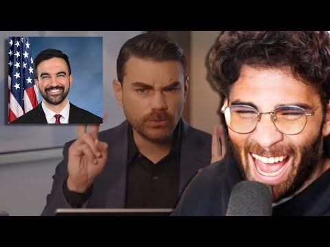 Thumbnail for Ben Shapiro CRIES Over Zohran's Popularity | Hasanabi reacts