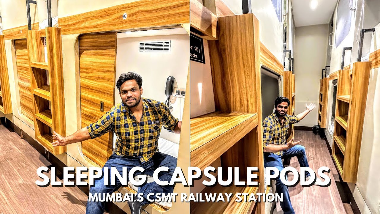 INCREDIBLE SLEEPING POD HOTEL In Mumbai CSMT Station CAPSULE HOTEL incredible-sleeping-pod-hotel-in-mumbai-csmt-station-capsule-hotel