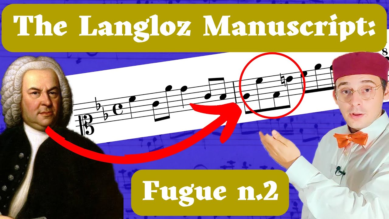 The secret for writing a fugue in less than 2 hours - Langloz MS fugue n. 2 