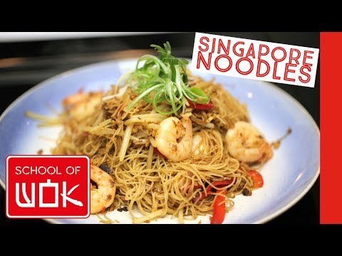 Delicious Singapore Noodle Stir Fry Recipe! | Wok Wednesdays