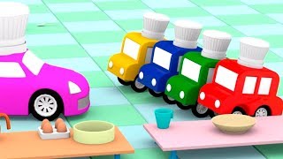 4 Машинки учатся готовить! Мультики про машинки для детей 4 Машинки учатся готовить! Мультики про машинки для детей