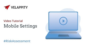 Velappity - Mobile Settings