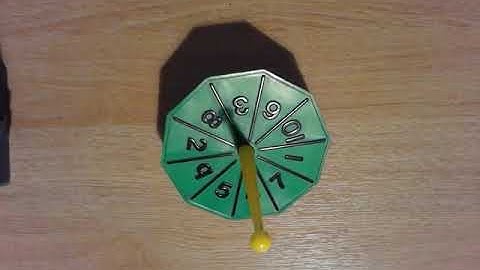 Probability - what is a "spinner"?