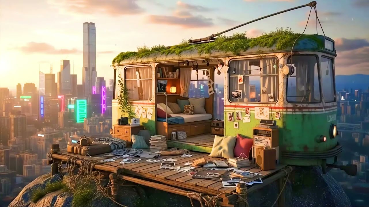 Lost Polaroid ..you're safe, go to sleep.. 🌃 Study and work Music 📚!