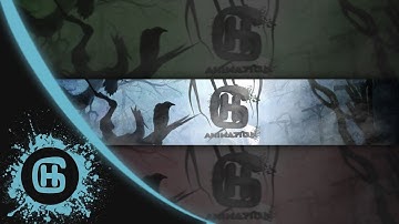 Speedart #2 - Making Youtube Banner for HG Animation (Blender - Gimp)