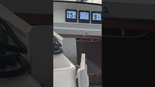 Island Packet 439-10 REDEEMED sailing on a 10knot day