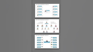Org Chart Template Collection #presentation #powerpoint #googleslides #tipsandtricks #chart #shorts