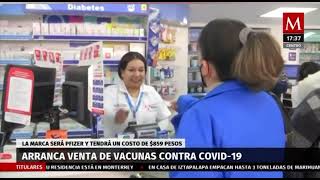 ARRANCÓ LA COMERCIALIZACIÓN Y APLICACIÓN DE LA VACUNA ACTUALIZADA DE PFIZER EN DIVERSAS FARMACIAS