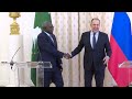 Церемония открытия приёма по случаю Дня Африки, Москва, 26 мая 2025 года