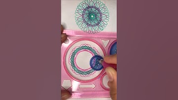 Relaxing line art loop! 🌀✨ #spirograph #geometricart #art #lineart #drawing #satisfying #artist