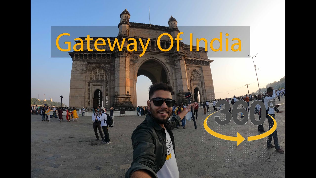 Gateway of India 360 VR | 360 VR Mumbai | Taj Hotel 360 view |