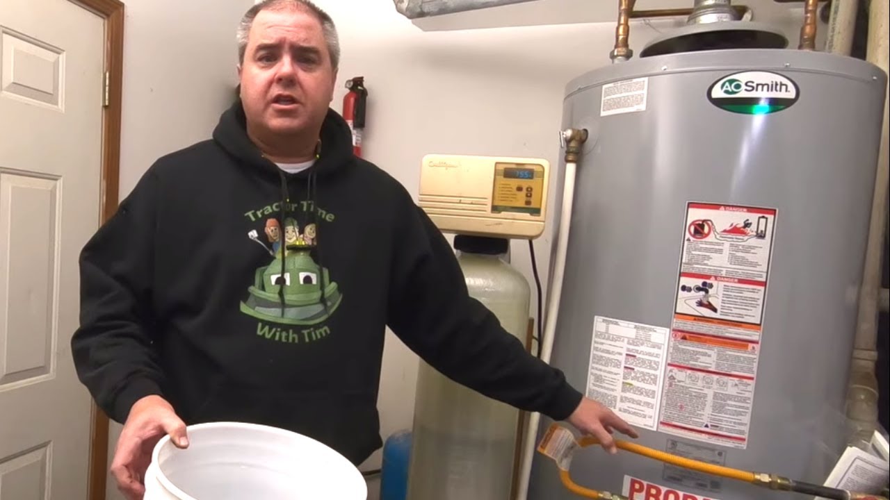 Dodging Another Disaster? Flushing Water Heater! YouTube