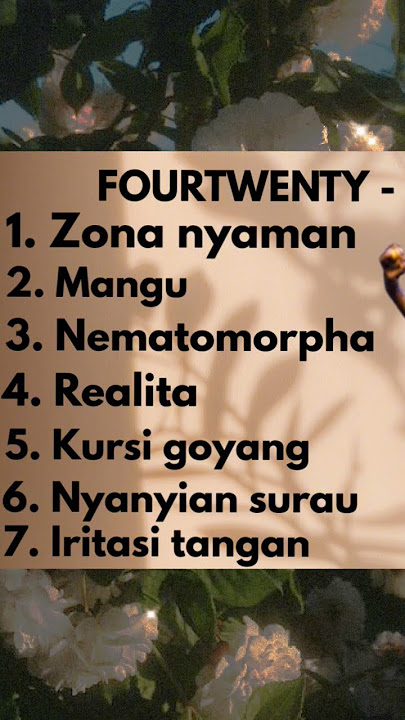 Fourtwenty - Zona nyaman Full album @HezelShower