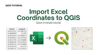 How to Import CSV Data into QGIS | Quick GIS Tutorial